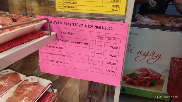 
Giá thịt heo ăn chuối HAGL&nbsp;
