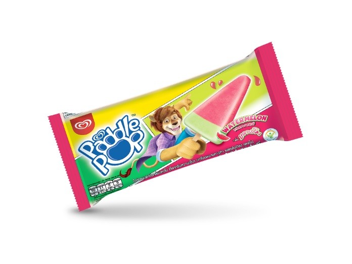 
Kem Paddle Pop đầy màu sắc, hình dáng và hương vị
