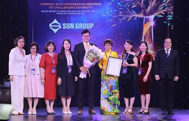 
Sun Group nhận các giải thưởng vô cùng danh giá về chính sách nhân sự
