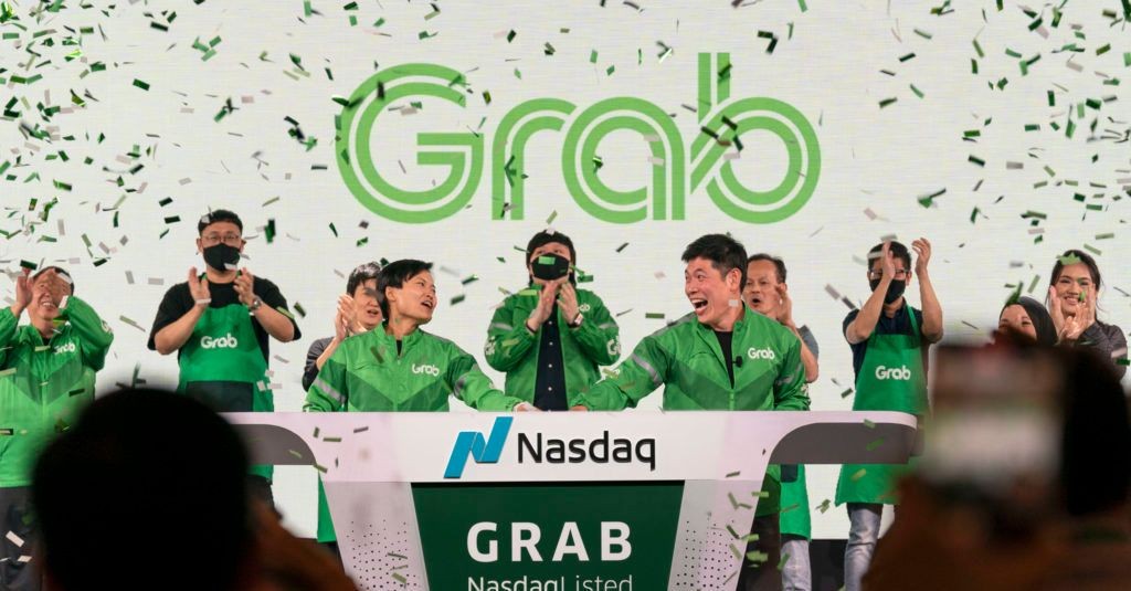 
Đầu tháng 12/2021, tập đoàn Grab cũng đã chính thức lên sàn niêm yết tại Mỹ

