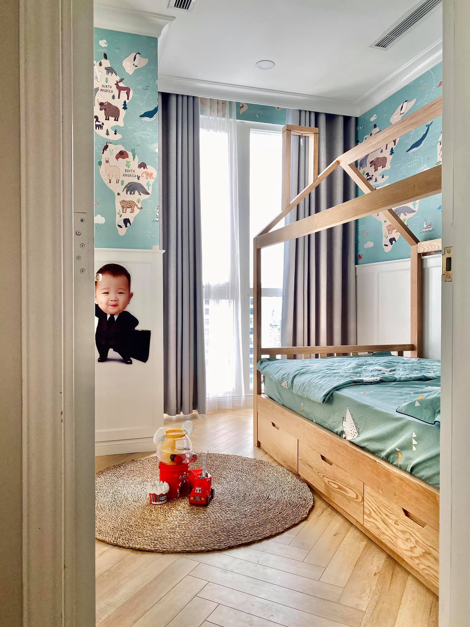 
Phòng ngủ dành cho con trai nhỏ
