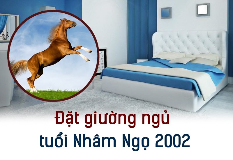 
Hướng giường ngủ cho Tuổi Nhâm Ngọ 2002
