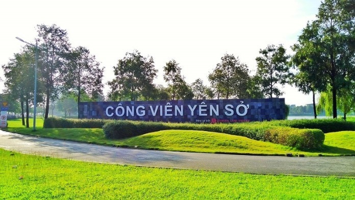 
Công viên Yên Sở được mệnh danh là “lá phổi xanh” lớn nhất của thành phố Hà Nội
