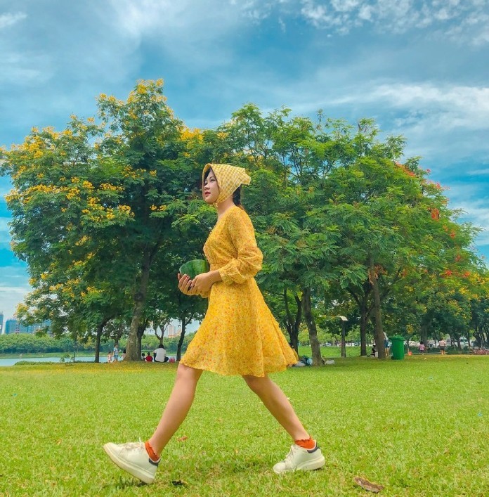 
Bạn có thể tới công viên Yên Sở vào bất kỳ thời điểm nào cũng đều đẹp
