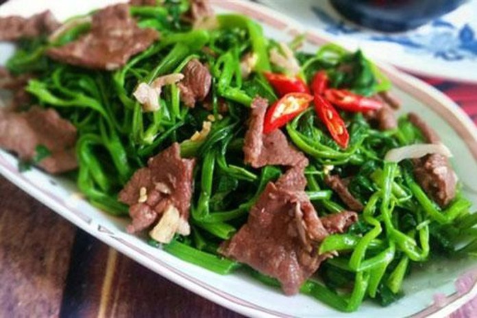 
Các món từ thịt trâu tại đây vô cùng ngon
