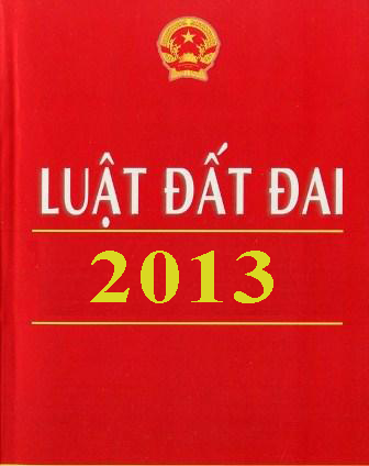 
Luật Đất đai năm 2013
