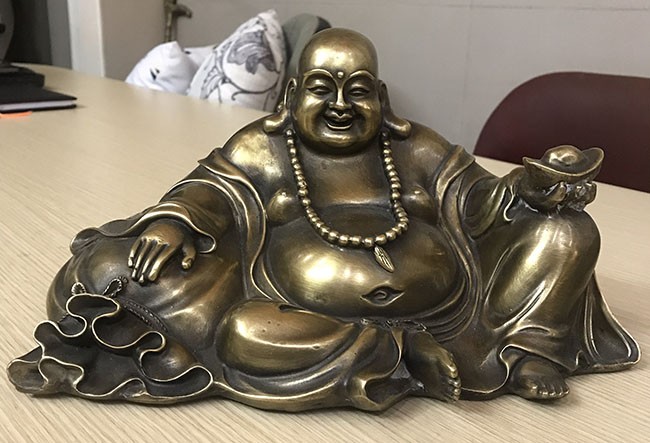 
Phật Di Lặc giúp gia chủ gặp nhiều may mắn trong cuộc sống
