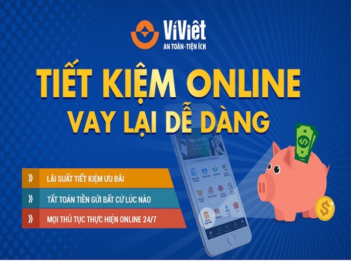 
Ví Việt - ứng dụng tiết kiệm trực tuyến
