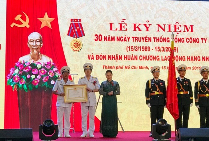 
Lễ đón nhận huân chương lao động hạng nhất năm 2019
