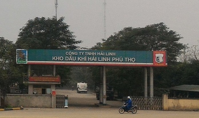 
Kho dầu khí Hải Linh tại tỉnh Phú Thọ
