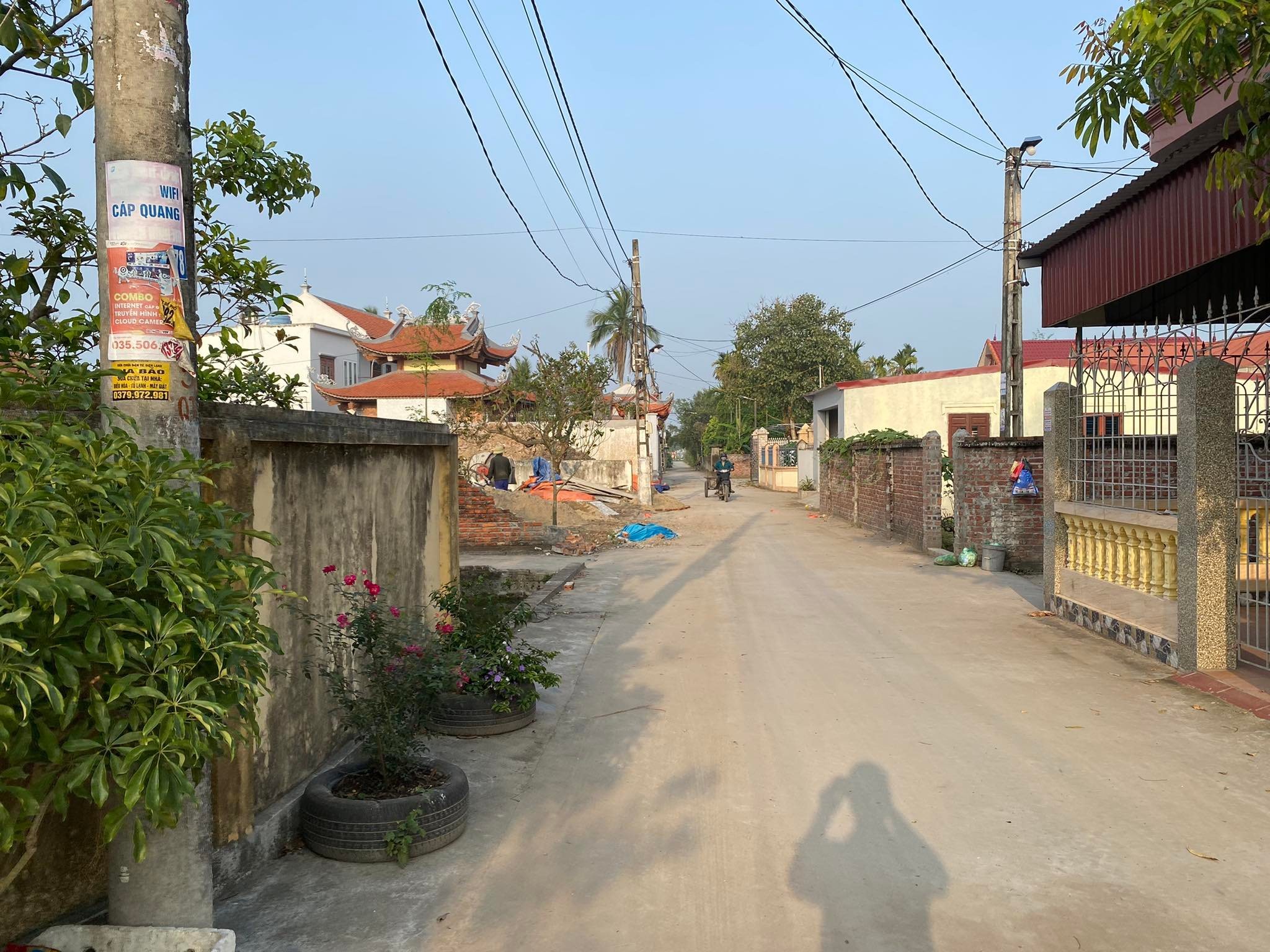 
Bất động sản ở huyện Tiên Lãng (Hải Phòng) đang thay đổi từng ngày (Ảnh:Thu Trang)
