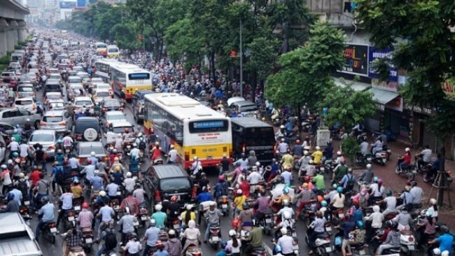 
Đô thị hóa có thể dẫn đến tình trạng ùn tắc giao thông tại các đô thị
