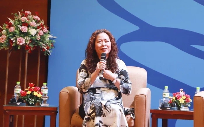 
“Nữ tướng” Nguyễn Thị Bích Vân cho biết mỗi người sẽ có một khái niệm về sự thành công và hạnh phúc
