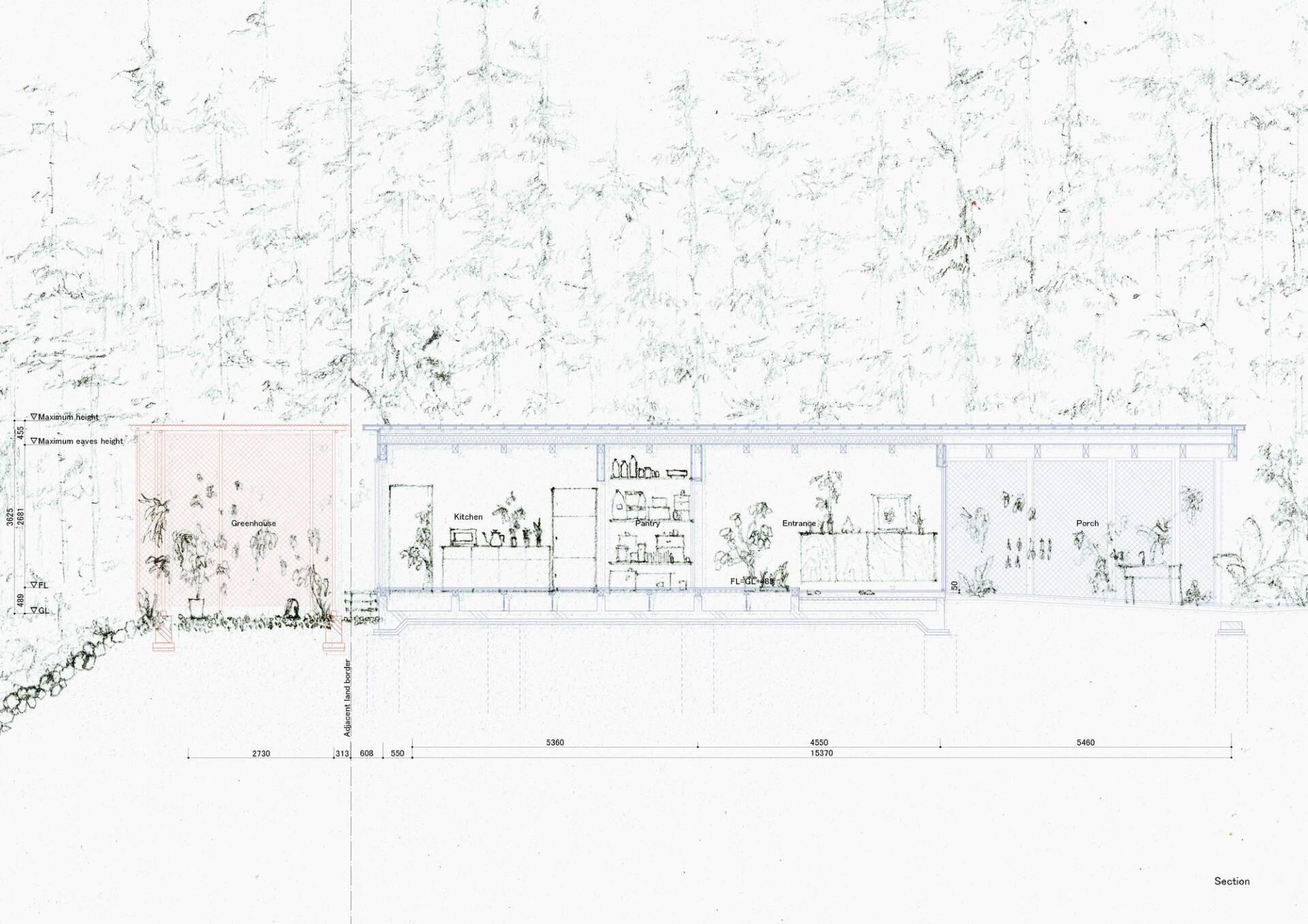 
Bản vẽ chi tiết sơ đồ bố trí không gian của House OS
