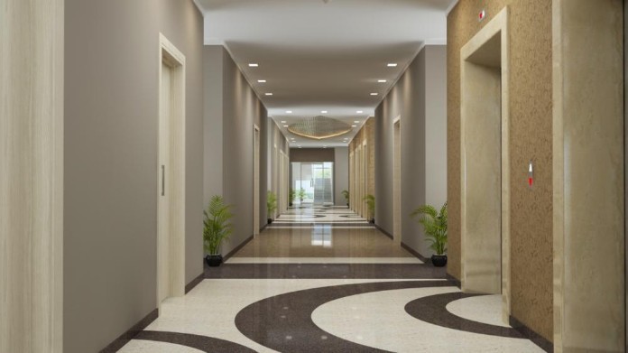 



Việc cửa chính căn hộ đối diện cửa hàng xóm là điều bất tiện

