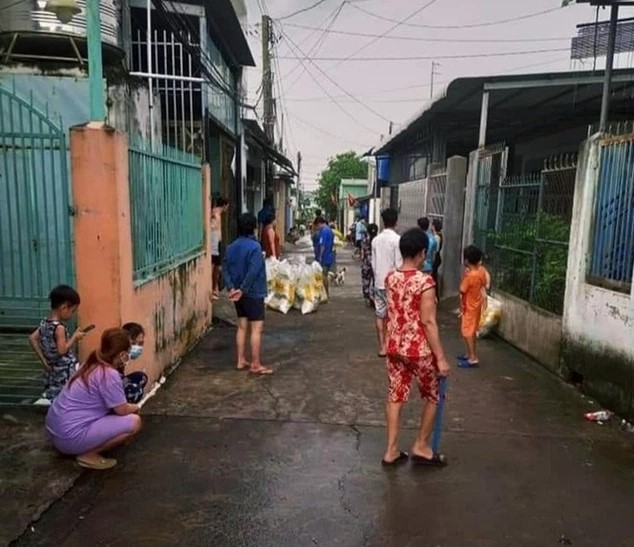 
Hình ảnh một khu nhà trọ chật hẹp ở TP. Biên Hòa, Đồng Nai
