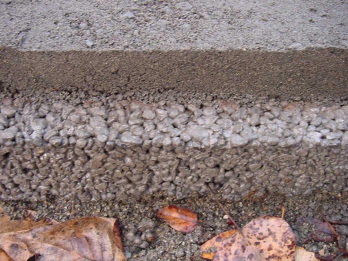 



Bê tông rỗng là loại bê tông có cấu trúc lỗ rỗng liên tục

