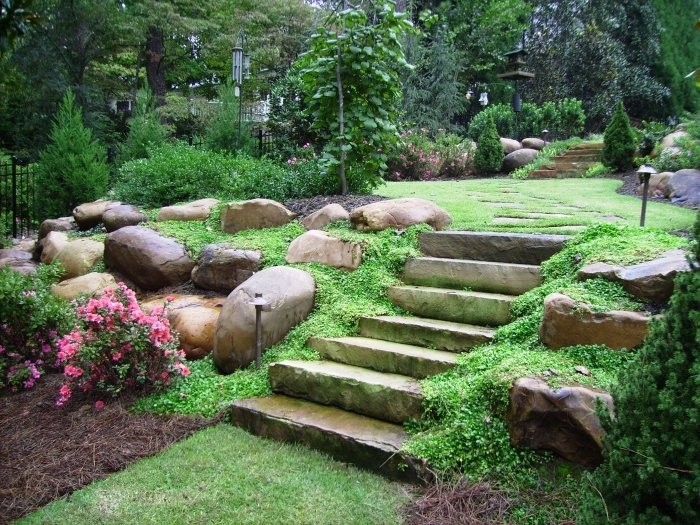 16 lối đi bằng đá tự nhiên làm đẹp cho mảnh sân vườn nhà bạn - ảnh 2
