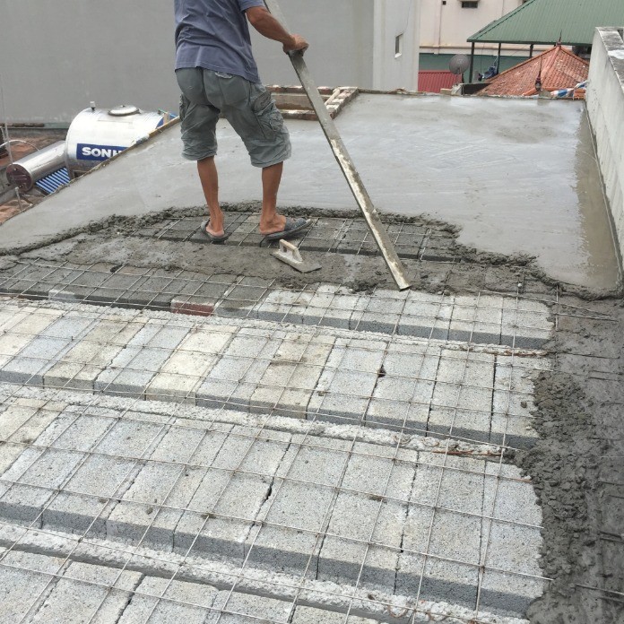 
Sàn bê tông nhẹ giúp làm giảm trọng lượng công trình
