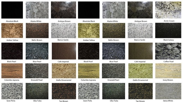 


Tổng hợp các loại đá granite xám&nbsp;
