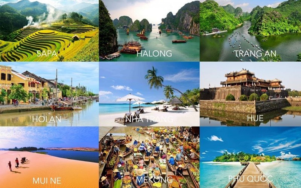 
Những địa điểm du lịch nổi tiếng được đông đảo các du khách yêu thích khi lựa chọn Việt Nam làm điểm đến
