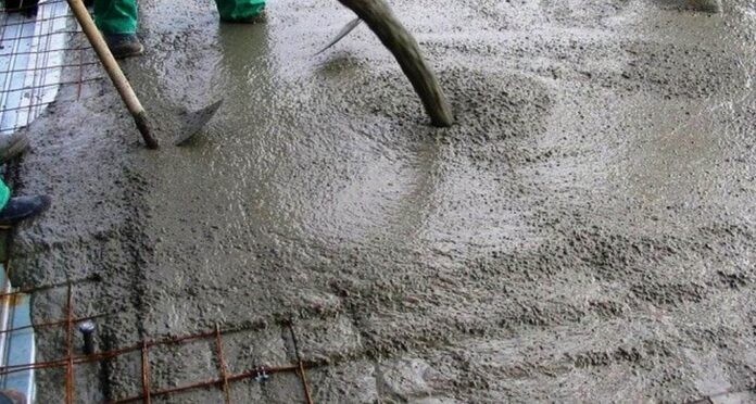 Thời gian đông cứng của bê tông được xác định tùy thuộc vào từng cấu kiện