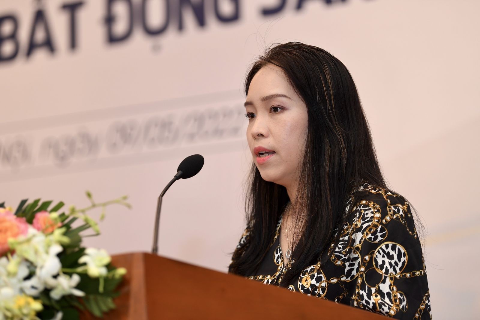 
Bà Hoàng Hải Anh, Phó Chủ tịch kiêm Tổng Thư ký Hiệp hội Kinh doanh Chứng khoán Việt Nam

