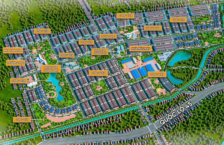 
Đất nền khu đô thị 3592 Thanh Hóa thu hút nhà đầu tư
