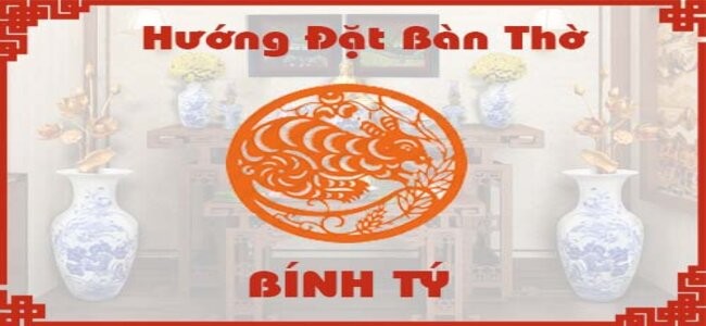 
Hướng đặt bàn thờ hợp mệnh 1996 (Nguồn Internet)
