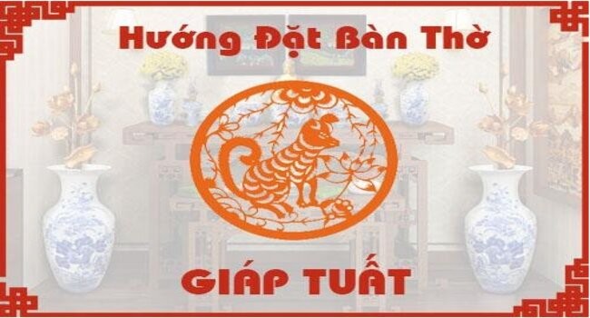 
Hướng đặt bàn thờ hợp mệnh 1994 (Nguồn Internet)
