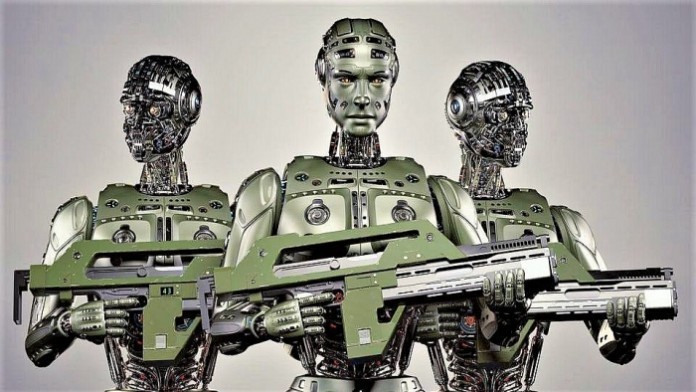 
Robot trong quân đội tác chiến
