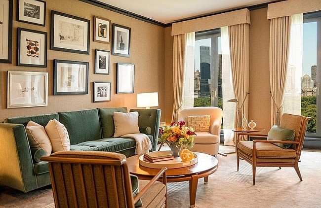 
Phòng khách màu nâu rất hợp tuổi Tân Dậu 1981
