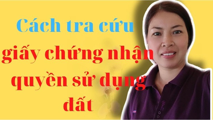 
Khi tra cứu giấy chứng nhận quyền sử dụng đất online
