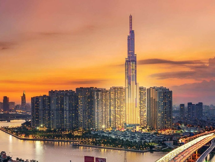 
Hình ảnh The Landmark 81 của công ty CP đầu tư xây dựng Newtecons xây dựng
