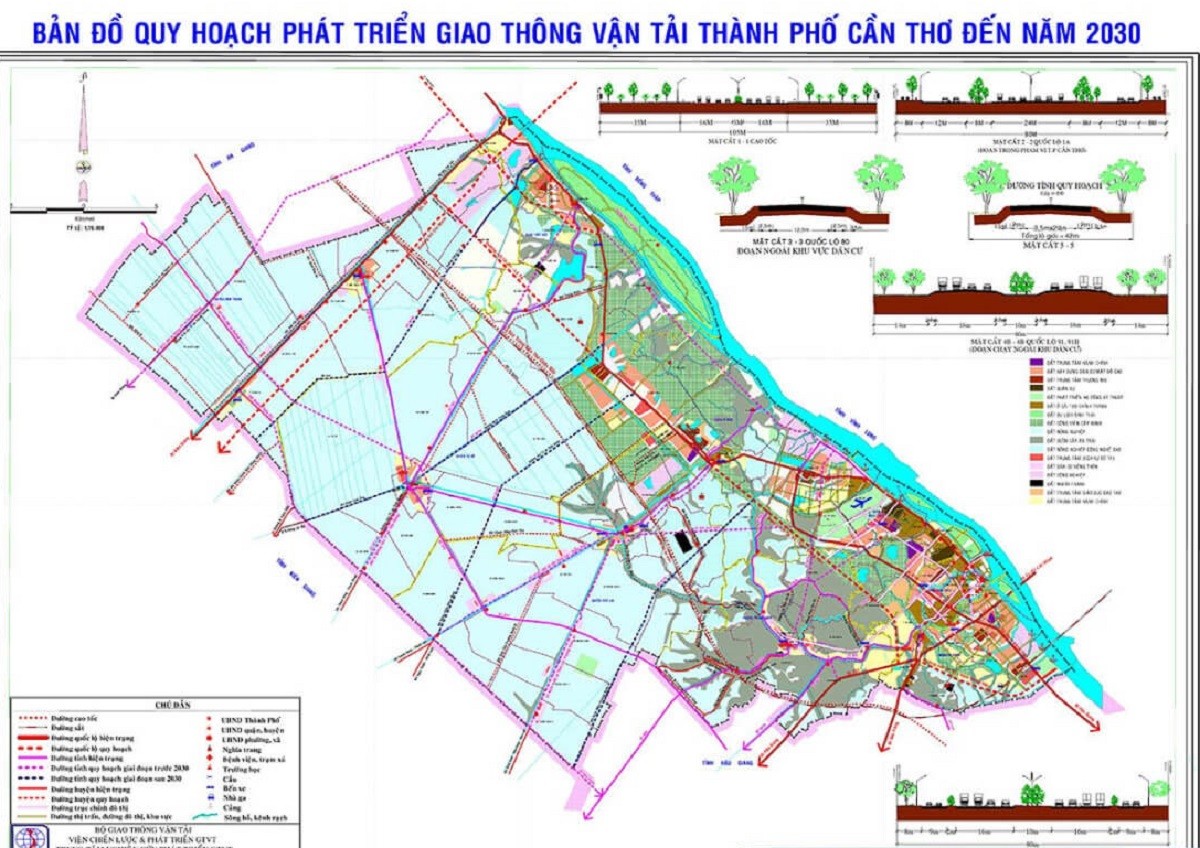 
Hình ảnh bản đồ quy hoạch giao thông quận Ninh Kiều, thành phố Cần Thơ
