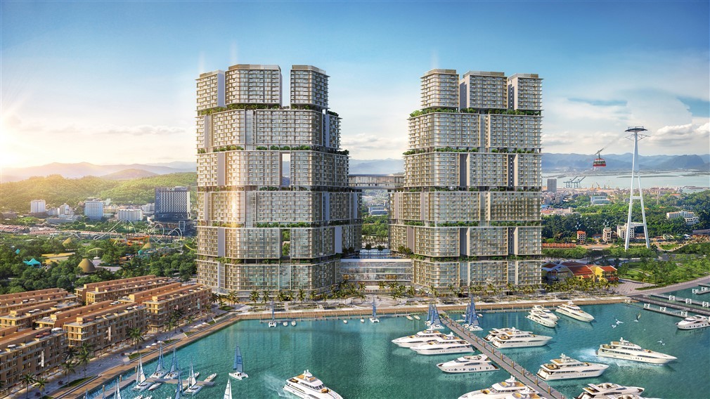 
Sun Marina Hạ Long là bến du thuyền bên vịnh di sản
