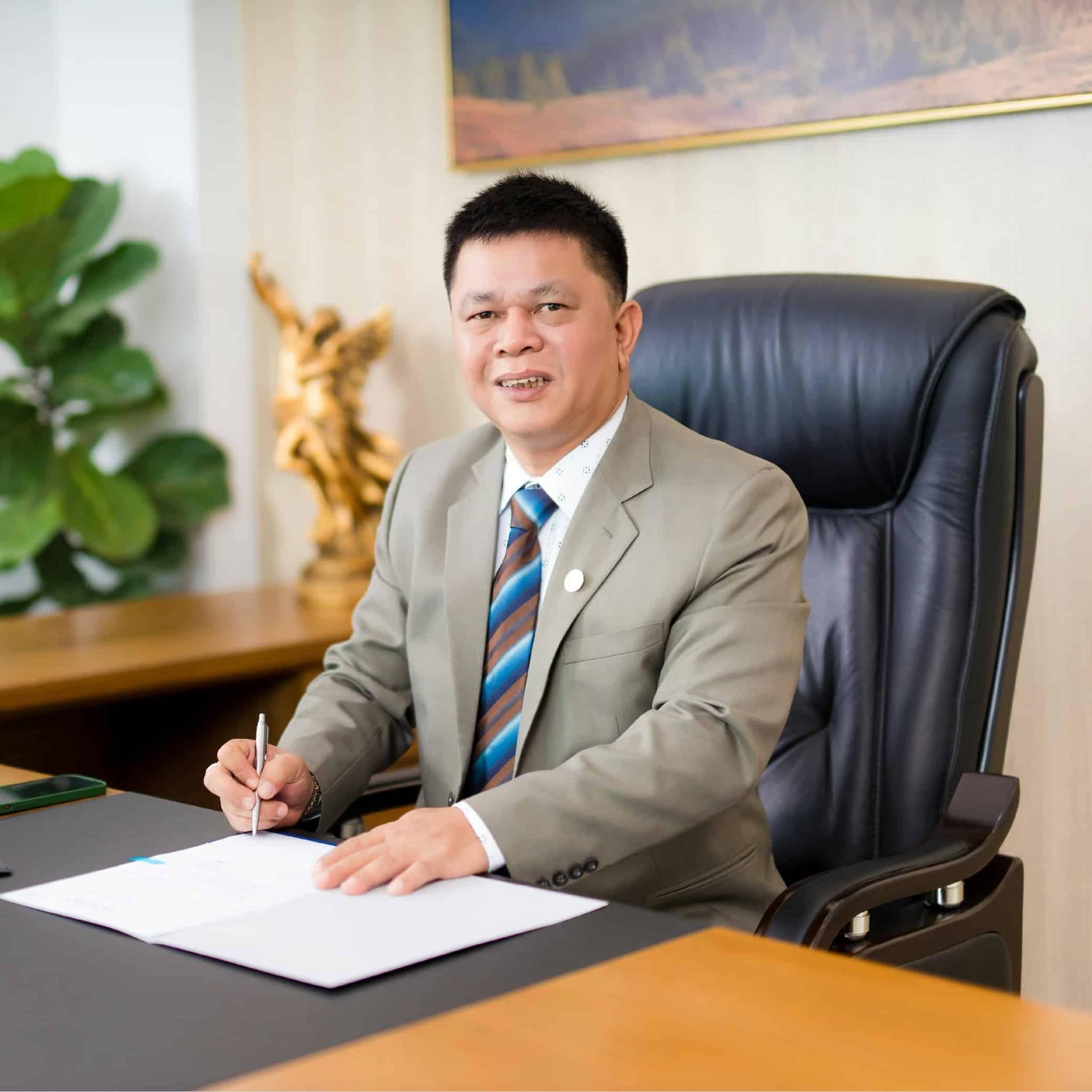 
Chân dung ông Hồ Minh Quang - Chủ tịch Hội đồng quản trị của Công ty CP Thép Nam Kim
