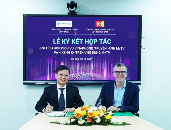 
Ký kết hợp tác VNPT - MEDIA và K+
