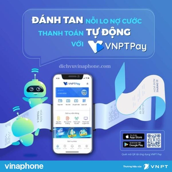 
Thanh toán tự động trên VNPTPay
