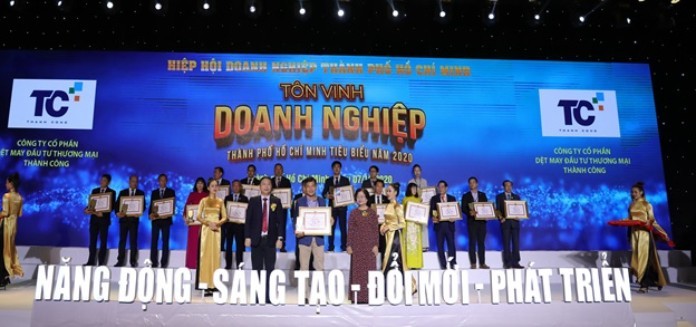 
Nhận giải thưởng Doanh nghiệp tiêu biểu TP Hồ Chí Minh 2020
