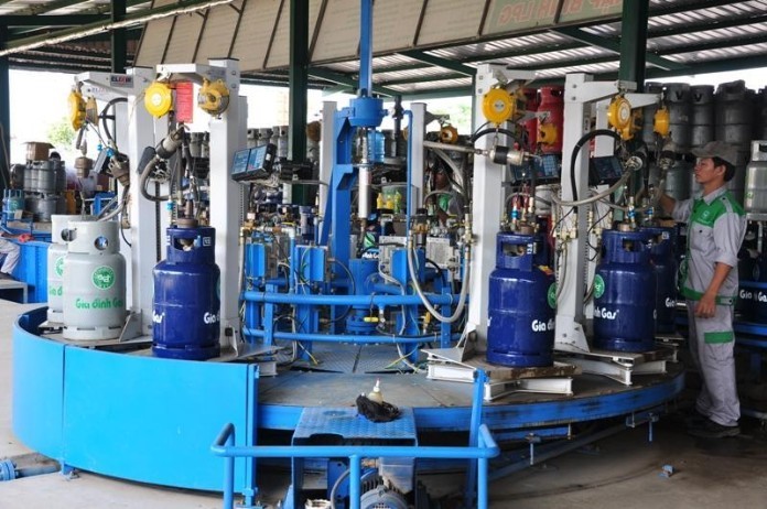 Quá trình sản xuất gas của công ty