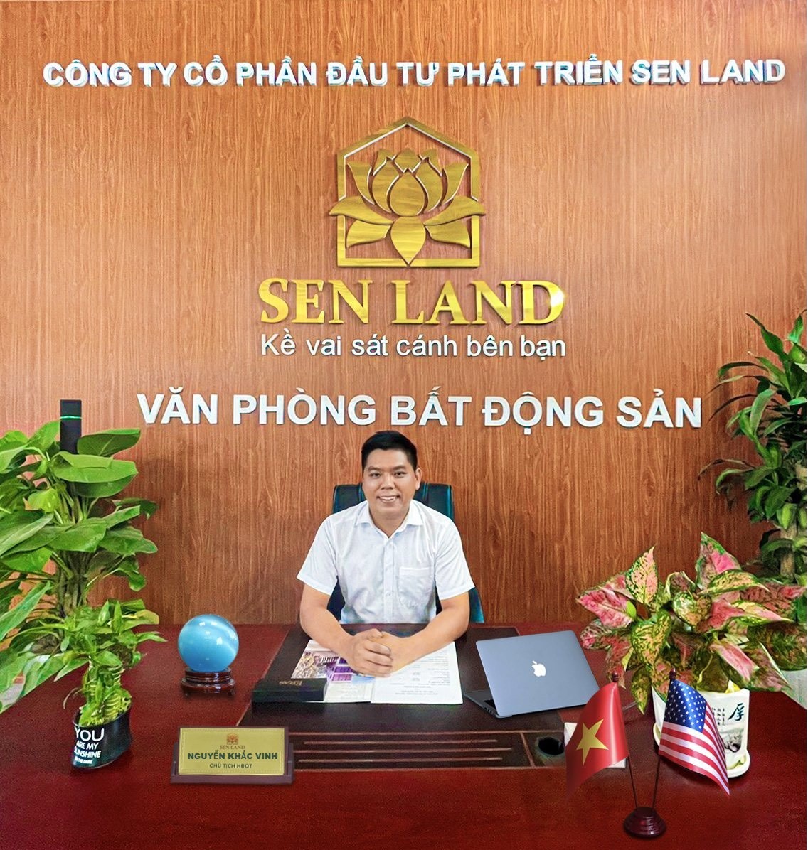 


Chủ tịch HĐQT Công ty Cổ phần đầu tư phát triển SEN LAND Nguyễn Khắc Vinh.&nbsp;
