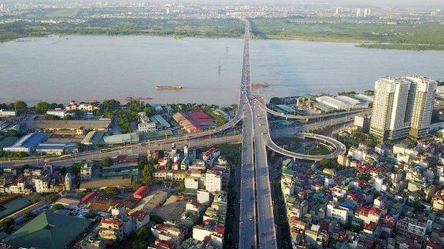 
Hà Nội mở rộng thành phố sang phía bờ Đông của sông Hồng
