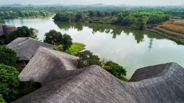 
Không gian sống của căn nhà gần gũi với thiên nhiên
