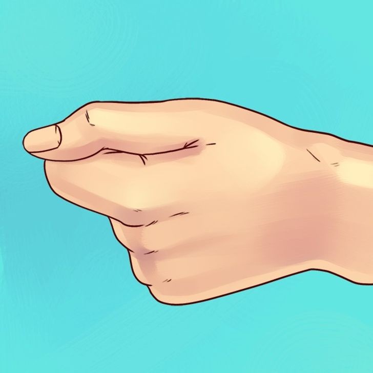 
Nếu đây là kiểu nắm tay của bạn, điều này chứng tỏ bạn là một trong những người nhiều năng lượng nhất trên thế giới
