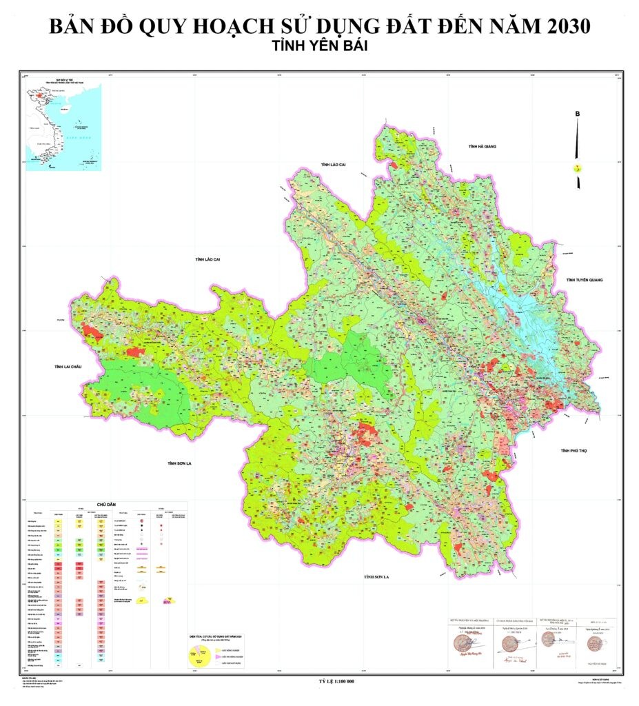 
Hình ảnh bản đồ quy hoạch sử dụng đất thành phố Yên Bái
