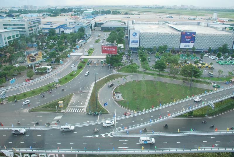 
Khu vực sân bay Tân Sơn Nhất.
