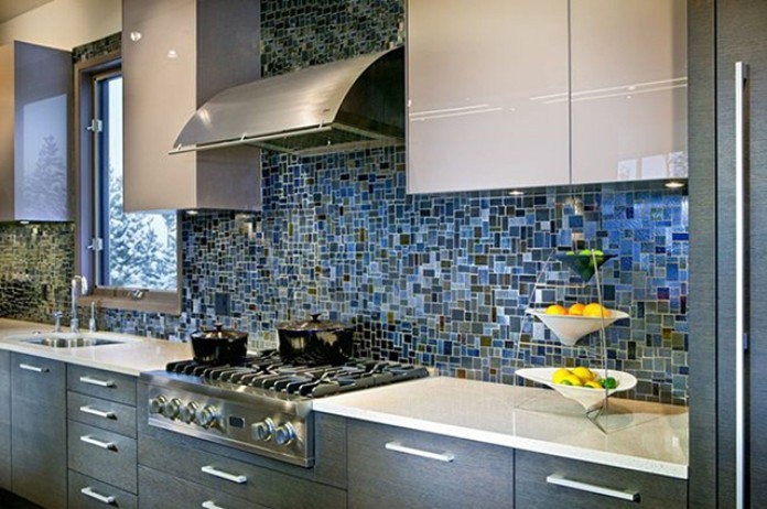 
Cách chọn gạch men ốp tường bếp - Mẫu gạch ốp tường bếp cao cấp Mosaic độc đáo
