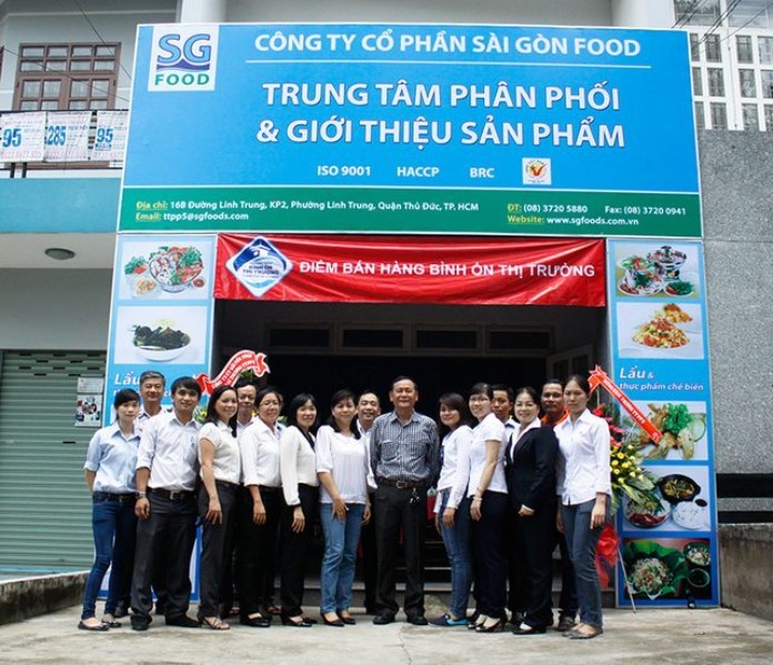 
Trung tâm phân phối và giới thiệu sản phẩm của công ty Sài Gòn Food
