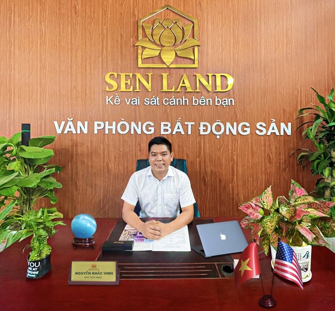 


Ông Nguyễn Khắc Vinh, Chủ tịch HĐQT Công ty Cổ phần đầu tư phát triển SEN LAND.
